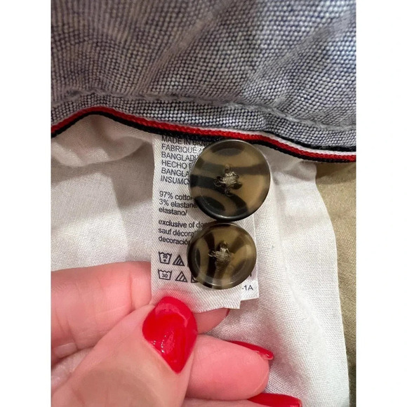 tommy hilfiger regular fit stretch khakis - Picture 6 of 6